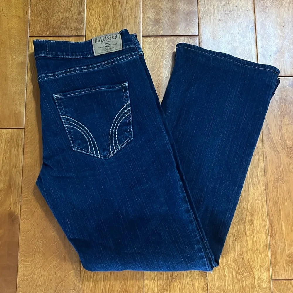 Hollister Y2K Social Stretch Venice Boot Cut Jeans Size 11R 30 x 33 Flare Casual